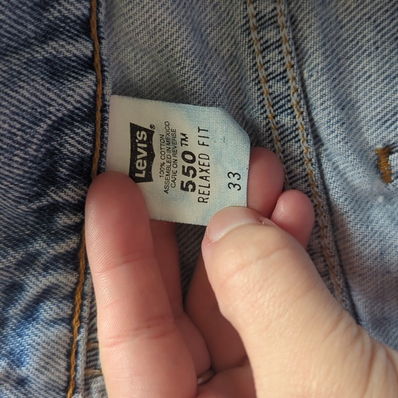 Vintage, Waist 33 Levi's Denim Shorts - Picture 3 of 5